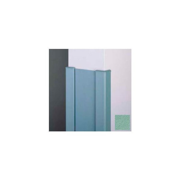 Pawling Surface Mounted End Wall 90Deg Corners, 2'' Wings, 8'H W/Caps, 6"W, Pale Jade, Recycled Vinyl CG-11R-8-376 - main